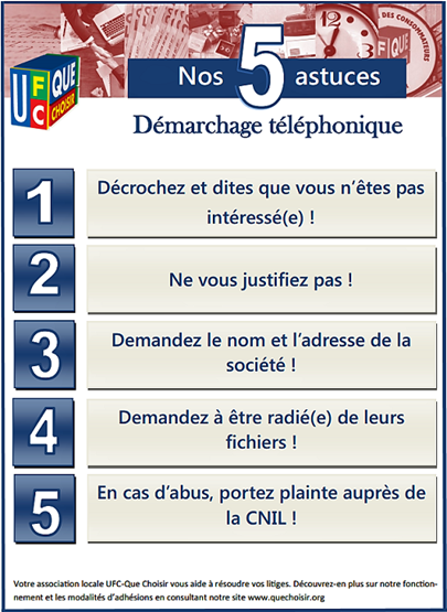 Démarchage téléphonique
